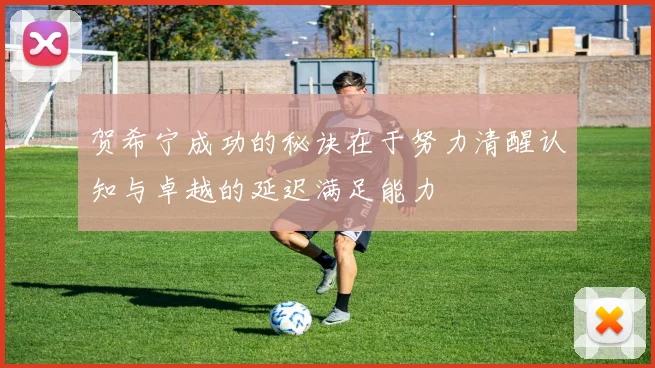 贺希宁成功的秘诀在于努力清醒认知与卓越的延迟满足能力